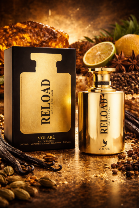 RELOAD Gold for man by Volare
